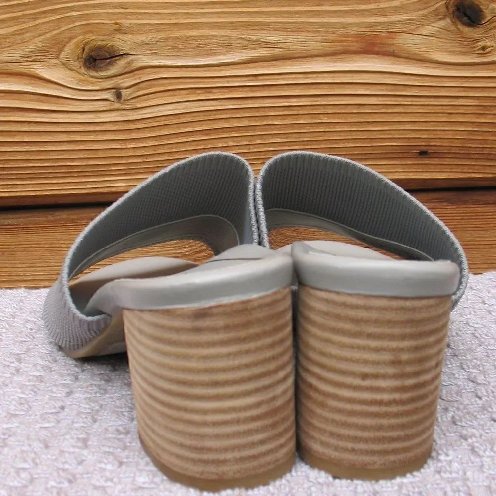 NWOB Vionic Fleur Slide Heeled Sandals - Picture 5 of 9